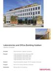 Project Sheet Laboratories and Office Building Hubben