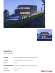 Project Sheet Villa Sky
