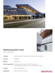 Project Sheet Swimming bath Lienz
