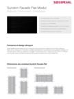 Fiches technique Sunskin Facade Flat_Gen.6