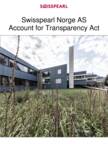 Swisspearl Norge AS Account For Transparency Act 2024