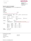 Order Form for Custom Colors