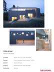 Project Sheet Villa Void