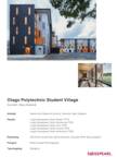 Project Sheet Otago Polytechnic Student Village