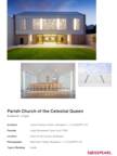 Project Sheet Parish Church of the Celestial Queen