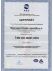 QEMS - ISO 45001:2018 (Production Czech Republic)