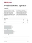Datasheet - Swisspearl Patina Signature