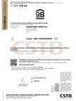 QB15 Certificat 121-128-V4, Swisspearl Largo