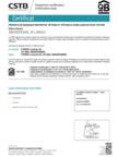 QB15 Certificat 617-121-128, Swisspearl Largo