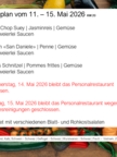 Men&uuml;plan