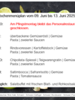 Menüplan