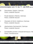Men&uuml;plan