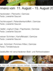 Menüplan