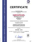 QEMS - ISO 9001:2015 Swisspearl