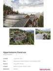 Project Sheet Appartements Panarosa