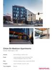 Project Sheet Chloe On Madison Apartments