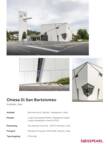 Project Sheet Chiesa Di San Bartolomeo