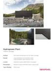 Project Sheet Hydropower Plant