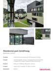 Project Sheet Residential park Schäfliweg