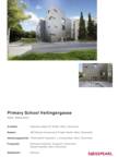 Project Sheet Primary School Veitingergasse