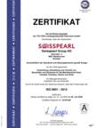 QEMS - ISO 9001:2015 Swisspearl DE