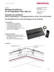Montageempfehlung - P6 Faltwellfirst 1140x600mm Lochblech