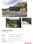 Project Sheet Hydropower Plant