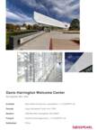 Project Sheet Davis-Harrington Welcome Center