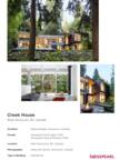 Project Sheet Creek House
