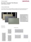 Datenblatt - Sunskin Facade Flat
