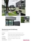 Project Sheet Residential park Schäfliweg