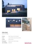 Project Sheet Villa Void