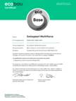 Ecobau Certificat Multiforce Rev&ecirc;tement de paroi 202604.15404
