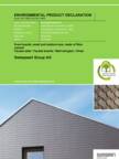 Environmental Declaration Small Medium Size facade boards