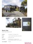 Project Sheet Black Villa