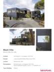 Project Sheet Black Villa