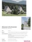 Project Sheet  Welcome to the Sonenalm