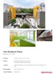 Project Sheet Van Sinderen Plaza