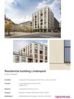 Project Sheet Residential building Lindenpark 