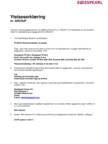 DoP - Swisspearl W130-8, W130-9