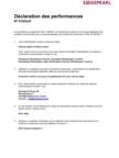 DoP - Swisspearl Windstopper Extreme/Connect