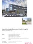 Project Sheet Inland Northwest Behavioral Health Hospital