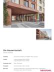 Project Sheet Die Hauswirtschaft