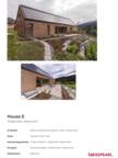 Project Sheet House E 