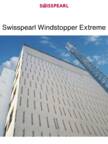 Brochure - Swisspearl Windstopper Extreme