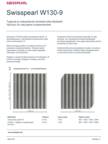 Tehniline infoleht - Swisspearl W130-9