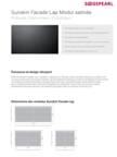 Datenblatt Sunskin Facade Lap TC sat. Gen.6 FR