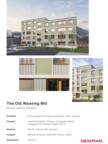 Project Sheet The Old Weaving Mill