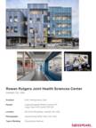 Project Sheet Rowan Rutgers Joint Health Sciences Center