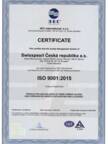 QEMS - ISO 9001:2015 (Produktion Tjekkiet)